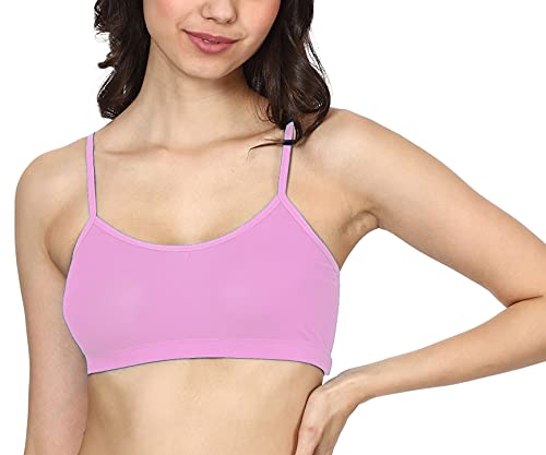 Image of Mysha Women Cotton Non-Wired Non-Padded Thinlace Everyday Sports Bra