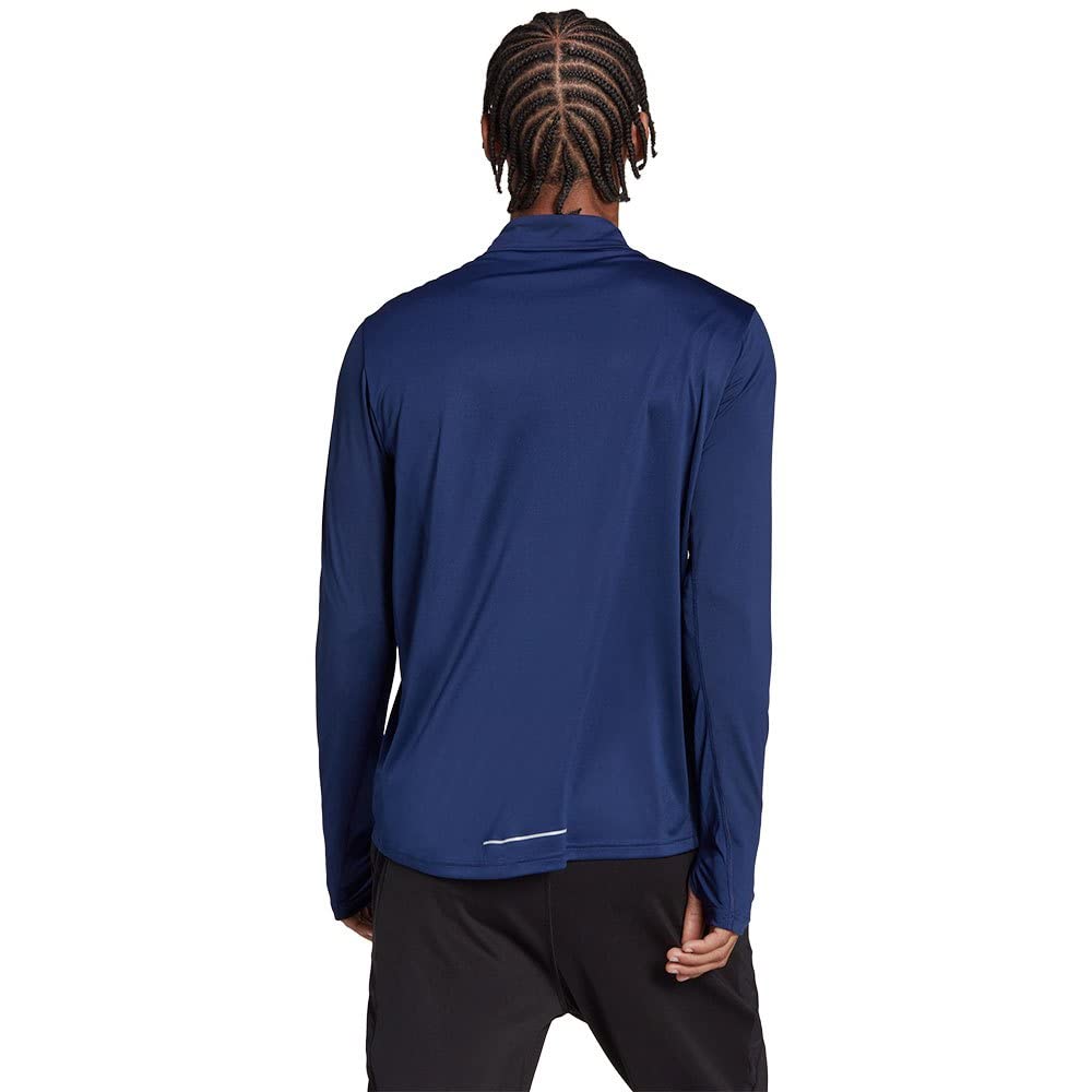 adidas Herren Otr 1/2 Zip T-Shirt (Long Sleeve)