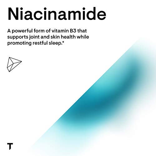 Thorne Niacinamide 500mg Niacin NonFlushing Form of Vitamin B3 Support Joint Health, Skin