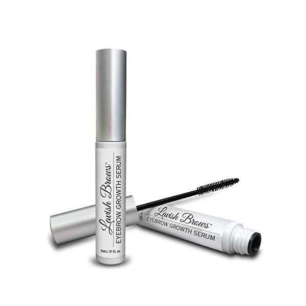 Pronexa Hairgenics Lavish Brows â Eyebrow Growth Enhancer Serum with Natural Growth Peptides for Long, Thick Eyebrows! 5ml, 2 Month Supply.