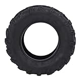 25x10x12 Wheel Tire Rubber 6 Ply Rated Enhanced Traction Reduce Vibration Heavy Duty All Terrain Tires ATV UTV