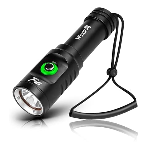 WINDFIRE 5000 Lumen Scuba Diving Flashlight Cover
