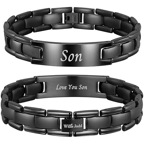 Willis Judd Black Titanium Son Bracelet Cover