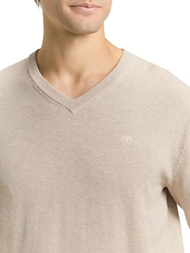Pull-Over Homme TOM TAILOR en maille fine respirante et douce - 5