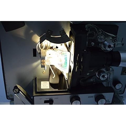 DJL Projector Lamp Bulb Replacement Kit Retrofit Ez to Install W/Video Manual Bell & Howell Cover