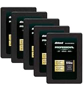 INLAND Professional 512GB SSD 3D TLC NAND SATA III 6Gb/s 2.5" SATA Internal Solid State Drive, Up...