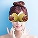 HOLIDYOYO Portable Eye Moxibustion Glasses for Eye Care Protection Innovative Traditional Moxa Container Compact Design for Home Office Travel Comprehensive Health for Screen Users