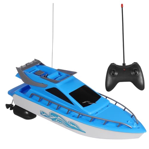Hemobllo Juguete Lancha Rápida Teledirigida para Barco Eléctrico de Alta Duradero para Piscinas Bañeras y Lagos Regalo Cumpleaños y Fiestas