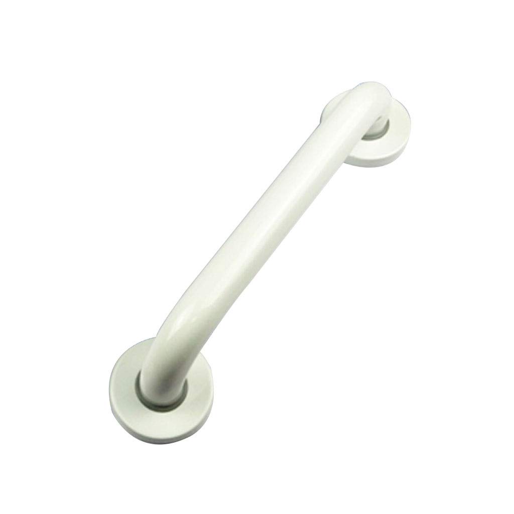 Fkxsxaz White Bathroom Grab Bars Support Handle,Stainless Steel Shower Indoor Disabled Injury Kid Pregnant Woman Daily Living Aids Assist Safety Handle (Color : Size 45Cm)