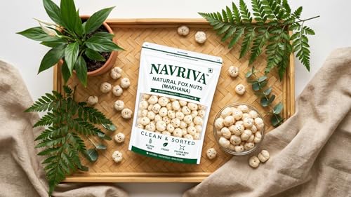Image of Navriva Makhana 250gms|Handpicked | Healthy Snack |Fasting food|
