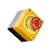 AC660V 10A Plastic Shell Red Sign Emergency Stop Mushroom Push Button Switch