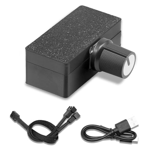 Controlador de Velocidad PWM Binghe Regulador de Ventilador PWM con 4 Pin, Regulador de Velocidad con Type-C Interfaz Apto para bombas de refrigeración por agua DIY