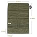 OneTigris Patches Display Panel, Durable Foldable Tactical Morale Patches Holder (Ranger Green)