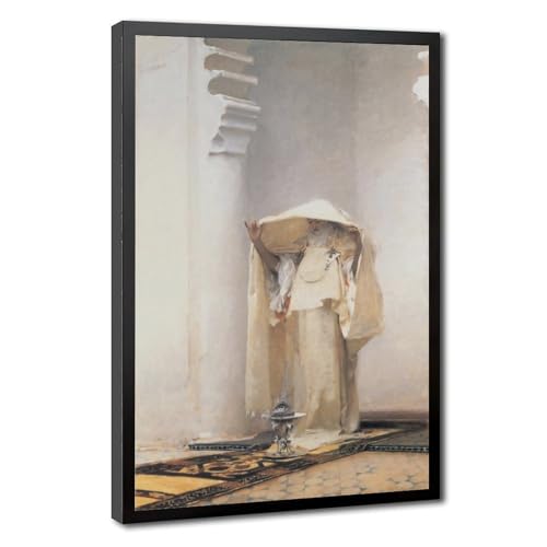 Fumée d'ambre John Singer Sargent pour masquer un mur vide avec une toile élégante
