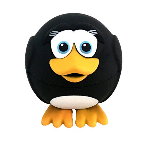 Bebe Bartoons Fun Lip Balm Collectible Animal Characters and Refills-Style - Penguin