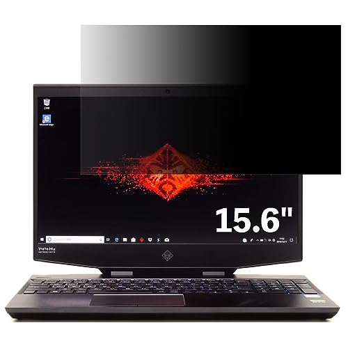 HP OMEN by HP 15-dh1001TX 15.6インチ 16:9 対応 のぞき見防止 フィルター プライバシーフィルター パソコンPC ノートブック型 液晶保護フィルム ブルーライトカット 反射防止 パソコン セキュリティー覗き見防止 両面使用