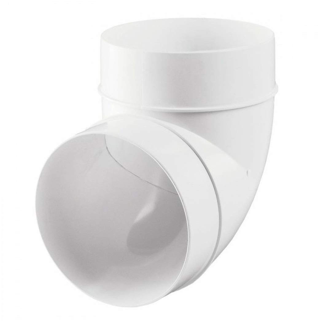 Verplas Rigid Pvc 90 Degree Round Elbow Bend (100Mm)