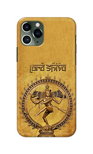 Image of PRINTFIDAA Lord Shiva As Nataraj Printed Designer Hard Case for Apple iPhone 11 Pro (5.8 inch), A2215, A2160, A2217 Back Cover -(e) RPM1004