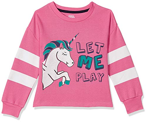 Image of Amazon Brand - Jam & Honey Girls Winter Sweatshirt