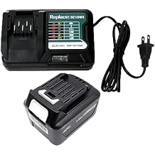 WeideBATT 4.0Ah BL1016 BL1041B BL1040B Battery and 12V/10.8V DC10WD DC10SB Charger for 12V CXT Battery BL1015 BL1016, for Tools DF031D TD110D JR103D JR105D HP332D HP333D TM30D HSS01D