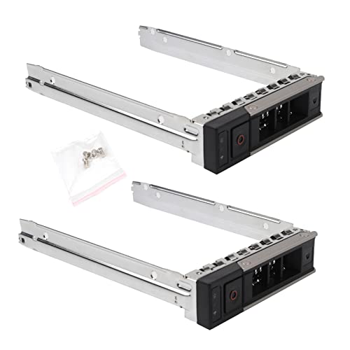 Heretom 2 Unidades - 3,5' LFF Tray Caddy Bandejas de Disco Duro Caddie para DELL X7K8W Y796F Gen 14 POWEREDGE Server R240 R340 R440 R540 R740 R740xd R740xd2 R6415 R6525 R7415 R7425 R7515 C6420