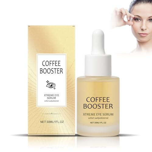 Siero Contorno Occhi Alla Caffeina, Ordinary Caffeine & Hyaluronic Acid Under Eye Serum, Caffeine Eye Serum Per Donne E Uomini, Siero Antietà, Soluzione Per Occhiaie E Occhi Gonfi