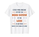 loic Léger, Coupe classique, manche à double couture et ourlet à la base