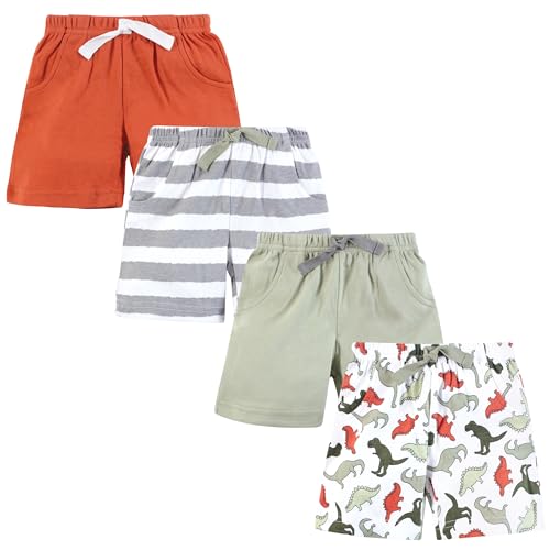 Image of Hudson Baby Unisex Baby Shorts Bottoms 4-Pack