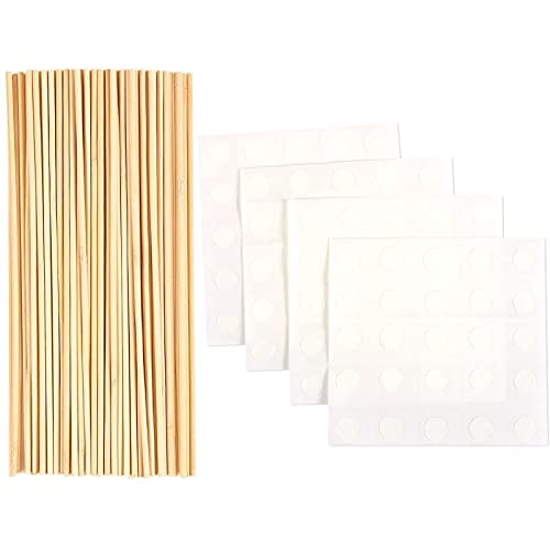 Movie Night Photo-Booth Props – 60-Pack Party Selfie Photo Props Accessories, Birthday Party Supplies On Bamboo Sticks, Assorted Designs #TOP4