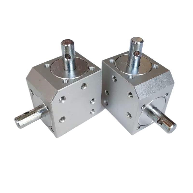 Angle Steering 1pcs Right Angle Steering Gearbox 1:1 Transmission 90 Degree Reverse Gearbox 1M 20 Teeth Bevel Gear Gearbox 8x17mm Shaft Driving Change
