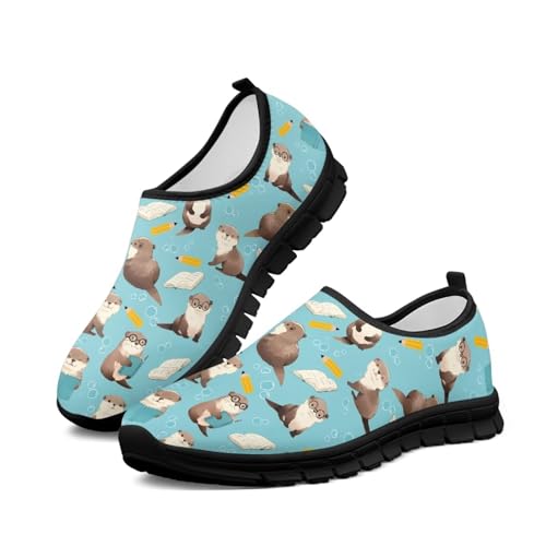 Women's Classic Loafer Flat Round Toe Slip On Mesh Kint Driving Sneakers Ladies Low Cut Travel Shoe2