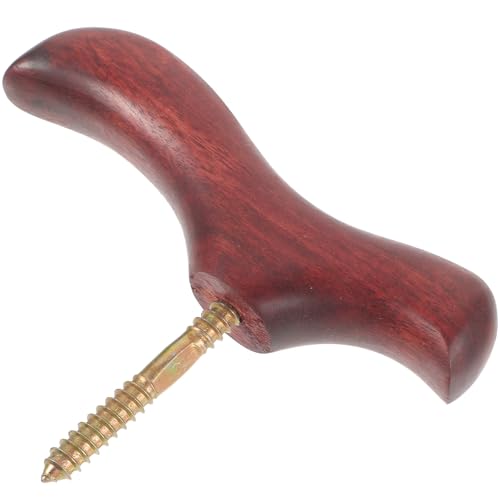 Bastón de madera artesanal para regalo de apoyo doméstico con mango ergonómico