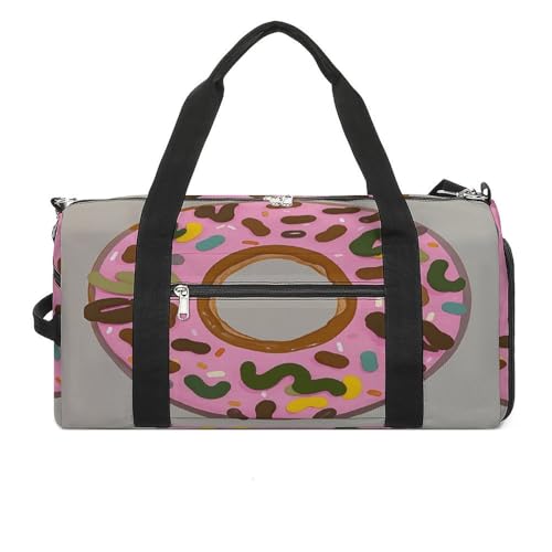 Sac de voyage étanche pour le sport et le yoga style donut