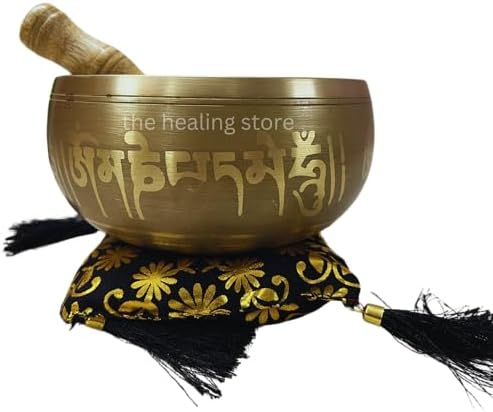 Reiki Crystal Products Singing Bowl | Tibetan Prayer Instrument With ...