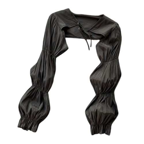 Elegante Envoltura De Chal Mangas Largas Para Del Aire Libre. Sombro Protector Las Mujeres Vacaciones Mangas Protectoras Hombro