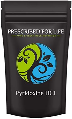 Prescribed For Life Pyridoxine HCL - USP Food Grade Vitamin B-6 Powder, 25 kg
