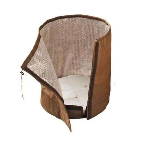 FUANA Envoltura aislante para árbol para protección del invierno, 45 x 50 cm y 70 x 65 cm, bolsa de protección contra heladas para plantas en maceta, cítricos, arbustos, árboles jóvenes, tomates