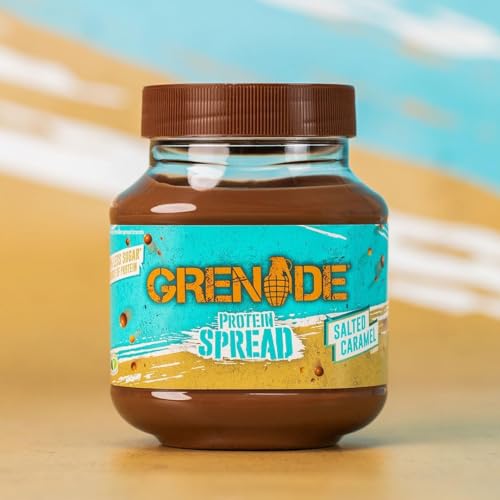 Grenade Chocolate Salted Caramel Vegetarian Protein Spread, 1 x 360 g Jar