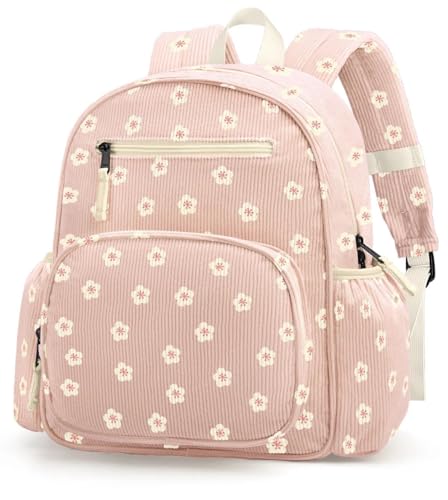 Image of atgark Corduroy Toddler Backpack for Girls Boys: Preschool Kindergarten Backpack - Cute Kids Backpacks for Girls Boys