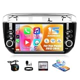 5G WIFI 6G+128G 8Core GOHHDL Android 15 Autoradio per Fiat Punto 2010-2016/Linea 2012-2015 con Carplay Android Auto, Schermo da 7 Pollici Stereo con GPS Bluetooth FM/RDS Radio SWC Telecamera MIC