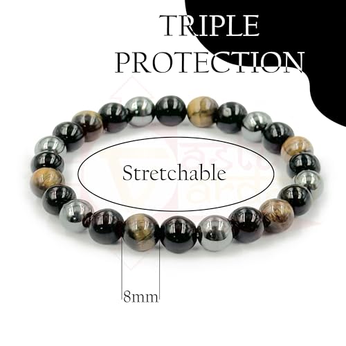 Image of Certified Crystal Bracelet | 8mm Beads | Stretchable Healing Bracelet | Bracelets for Men and Women |