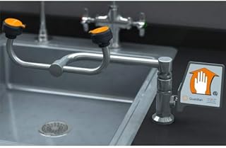 Guardian Equipment G1893, Deck Mounted Stainless Steel Swivel Eyewash