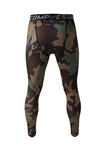 Men's Workout Compression Tights Training Thermal Base Layer Pants Fitness Gym Running Sport Performance Leggings S M L XL - Image 4