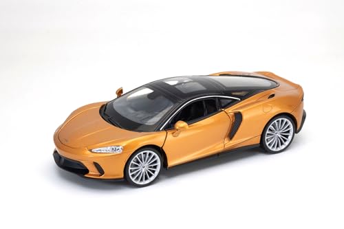 McLaren GT miniature 1/24 Welly OPO 10 en bronze de collection