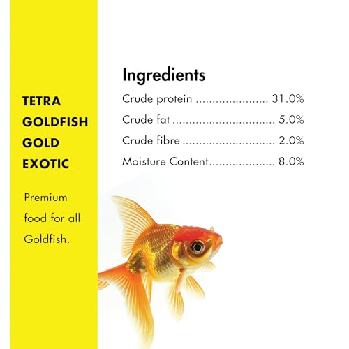 Image of Tetra Bits Gold Exotic Goldfish Fish Pellet Food 80 gram