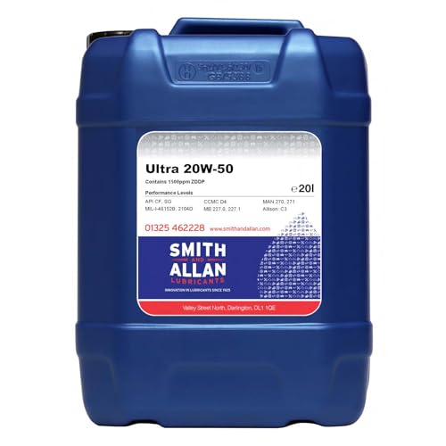 20W-50 Engine Oil, High Zinc ZDDP, 20L