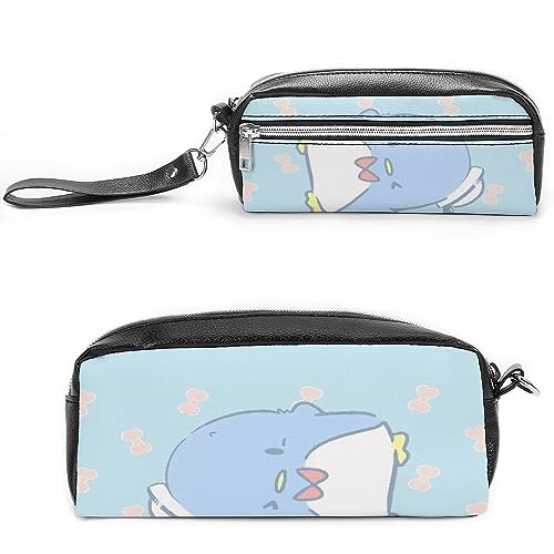 QZWSTONE Cute Pencil Case Tuxedosamm Large Capacity Pencil Pouch Handheld Pen Bag Cosmetic Portable for Office Men Women Adult