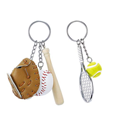 image for 150 Pcs NANSSY 1 Inch/25mm Split Keyrings with Chain Silver Keychain R