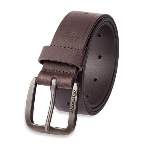 Dickies Men's Casual Industrial Strength Perforated Fully Adjustable, Brown, Medium