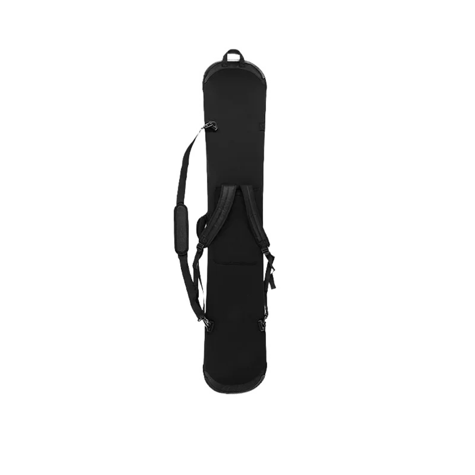 Torby na narty 135-160cm Narciarstwo Torba na snowboard Snowboard Pokrowiec na plecak Kluska Skóra Przenośna torba do noszenia deski narciarskiej Torba na deskę narciarską(Black,145 * 30cm)